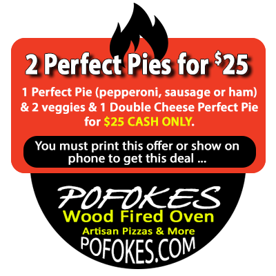 12 Inch Perfect Pie and 12 Inch Cheese for $25 Including Tax!