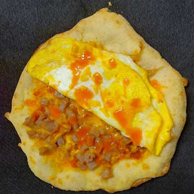 Sausage or Bacon & Eggs Pizza Sausage or Bacon & Eggs Pizza