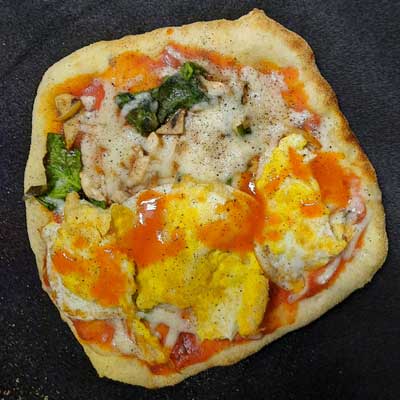 Swiss Breakfast Pizza Swiss Breakfast Pizza