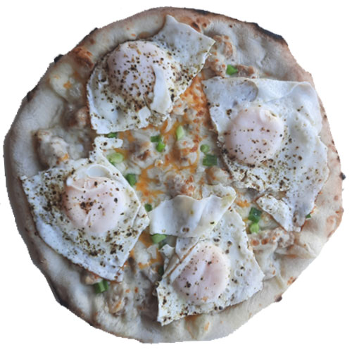 2) Chicken Fried Steak & Gravy Breakfast Pizza 2) Chicken Fried Steak & Gravy Breakfast Pizza